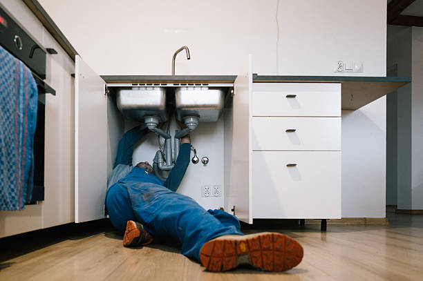 Professional Drain Cleaning technician working in Doty, WA